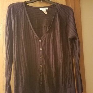 Black V-neck Covington Cardigan